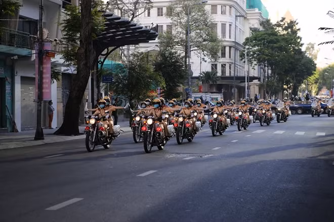 Sau lễ xuất quân, các lực lượng đã nhanh chóng triển khai công tác.