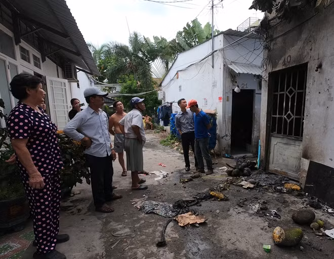Nhiều người còn bàng hoàng sau vụ cháy