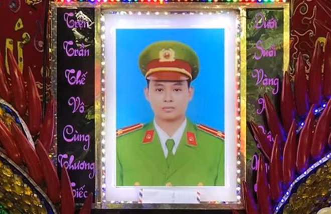 Thượng úy Tống Duy Tân hy sinh trong lúc làm nhiệm vụ