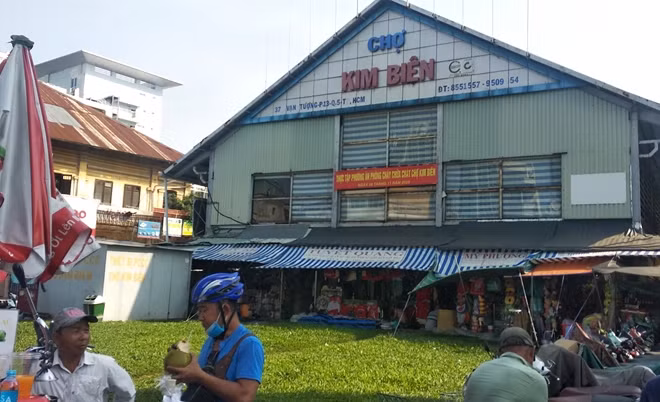 Chợ Kim Biên nơi xảy ra vụ án mạng