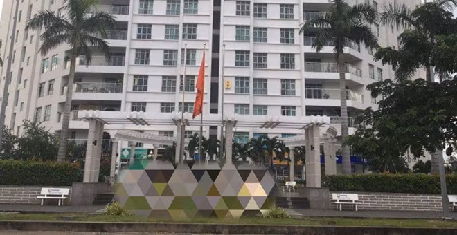 Chung cư nơi xảy ra vụ việc