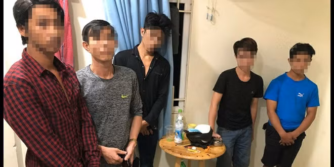 Hàng loạt đối tượng bị kiểm tra đều dương tính với ma túy