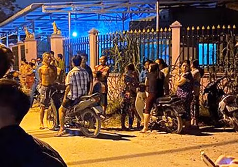 Hiện trường vụ đi đòi nợ dùm bạn bị đâm tử vong Hiện trường vụ đi đòi nợ dùm bạn bị đâm tử vong