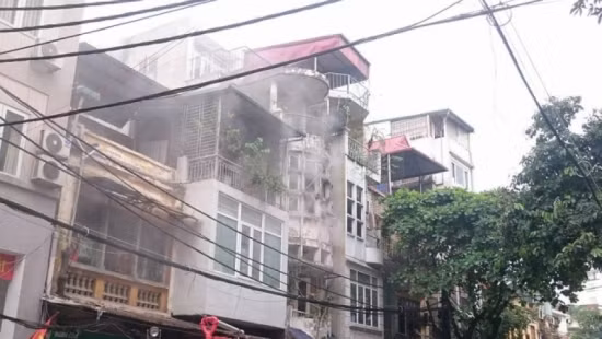 Hiện trường vụ hỏa hoạn Hiện trường vụ hỏa hoạn
