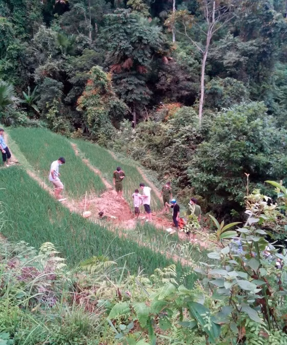 Nơi phát hiện thi thể nạn nhân