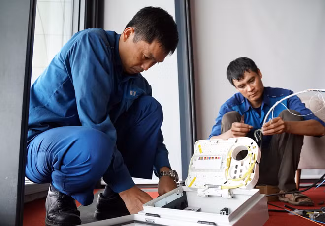 VNPT huy động đội ngũ kỹ thuật tay nghề cao khẩn trương lắp đặt các dịch vụ VT-CNTT phục vụ sự kiện