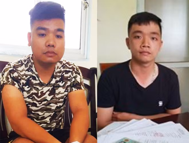 Hai đối tượng bị bắt giữ.