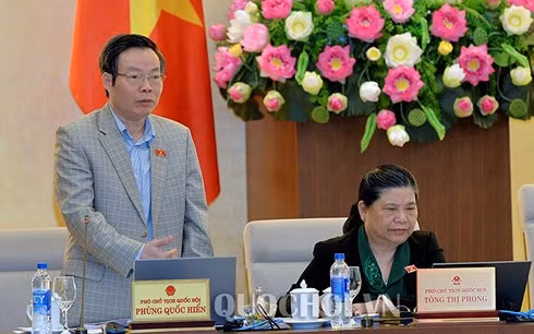 Phó Chủ tịch Quốc hội Phùng Quốc Hiển kết luận.