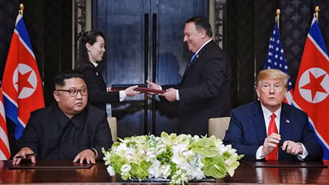 Chính sách nước đôi của Mỹ đang khiến Triều Tiên nghi ngờ. Ảnh: South China Morning Post.