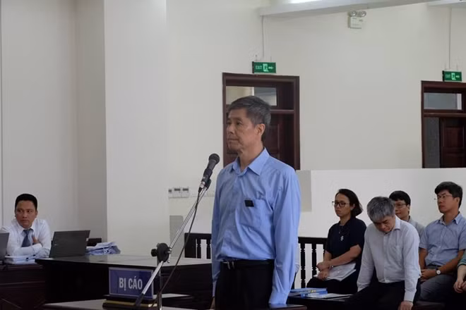 Bị cáo Vũ Khánh Trường.
