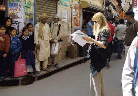 Nữ đạo diễn Kathryn Bigelow đang làm phim “Zero Dark Thirty” tại Pakistan.