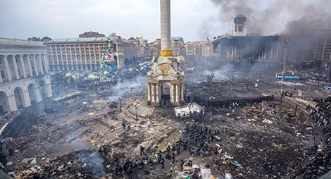 Hình ảnh Quảng trường Maidan tháng 3-2017.