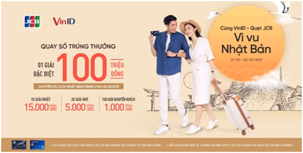 Cùng vi vu Nhật Bản khi mua sắm tại VinMart và VinMart+, thanh toán bằng Thẻ quốc tế JCB.