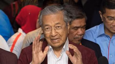 Tân Thủ tướng Malaysia Mahathir Mohamad.
