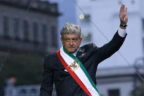 Tân Tổng thống Mexico Andres Manuel Lopez Obrador. Tân Tổng thống Mexico Andres Manuel Lopez Obrador.