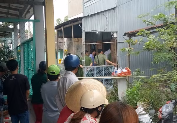 Công an Bạc Liêu phong tỏa hiện trường để điều tra làm rõ vụ việc.