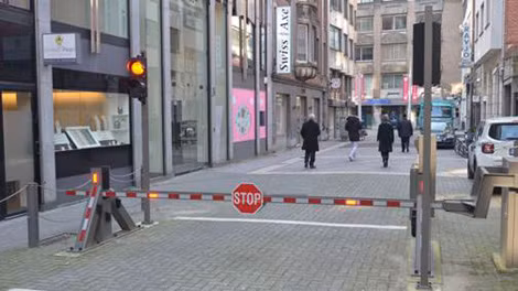 Con đường Hoveniersstraat được bảo vệ nghiêm ngặt.