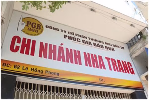 Trụ sở Công ty 868, chi nhánh tại Nha Trang. Ảnh: Internet. Trụ sở Công ty 868, chi nhánh tại Nha Trang. Ảnh: Internet.