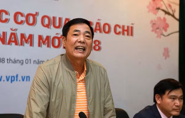 Tân Phó Chủ tịch VPF Trần Mạnh Hùng.
