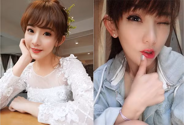 Naomi có đôi mắt to quyến rũ.
