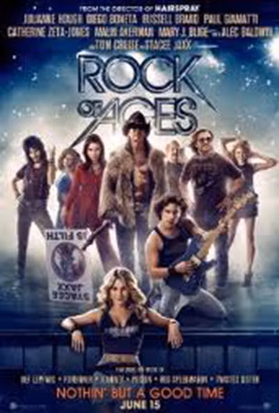 Bộ phim “Rock of Ages” – với sự góp mặt của ngôi sao Tom Cruise cùng với Malin Akerman và Julianne Hough.