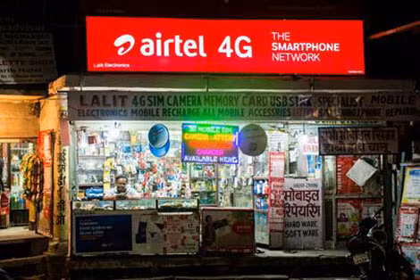 Người dân Ấn Độ kỳ vọng vào mạng 4G trong giao dịch điện tử.