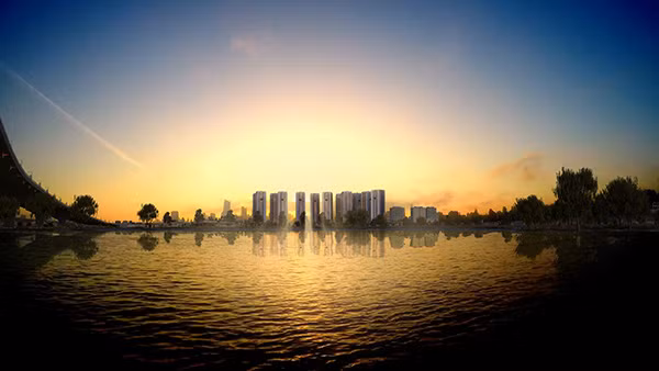 Gem Riverside có 3 mặt hướng sông, sẽ mang đến cho cư dân cuộc sống trong lành hòa cùng thiên nhiên.