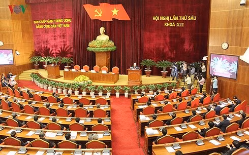 Đội ngũ cán bộ cấp chiến lược là đội ngũ giữ vai trò dẫn dắt sự phát triển của đất nước. (Trong ảnh: Hội nghị Trung ương 6, khóa XII).