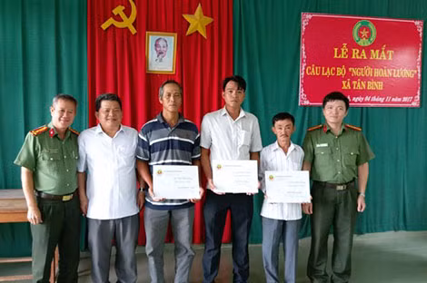 Câu lạc bộ những người hoàn lương cũng nhận được sự hỗ trợ của “Quỹ doanh nhân với ANTT”.