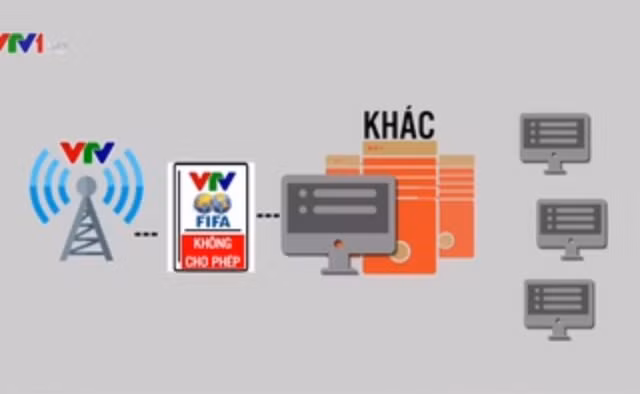 Vi phạm bản quyền có thể khiến người hâm mộ bóng đá Việt Nam không được xem trọn vẹn World Cup 2018.