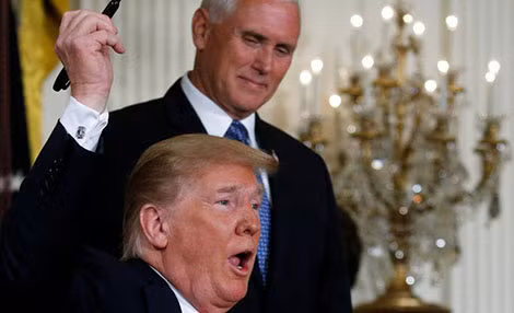 Tổng thống Mỹ Donald Trump ngày 18-6 đe dọa áp thêm 10% thuế quan trên khoảng 200 tỷ đôla hàng hóa nhập từ Trung Quốc.