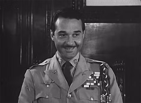 Trujillo trong một lần trả lời phỏng vấn vào năm 1961.