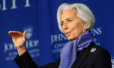 Giám đốc điều hành IMF Christine Lagarde. Giám đốc điều hành IMF Christine Lagarde.