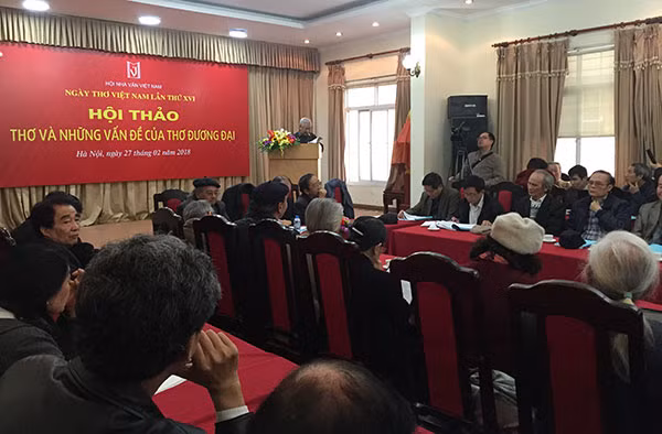 Hội thảo “Thơ và những vấn đề đương đại” 2018.