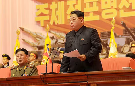 Nhà lãnh đạo Triều Tiên Kim Jong-un.