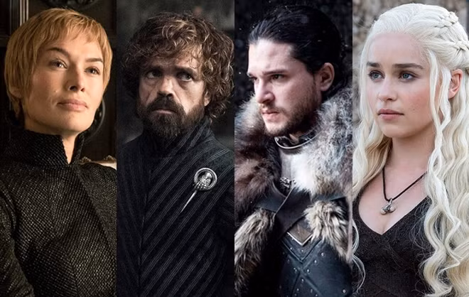 Poster của phim Game of Thrones.