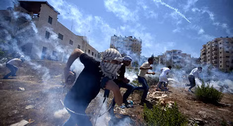 Các cuộc xung đột giữa người Palestine và binh sĩ Israel cách đây ít ngày đã khiến hàng nghìn người thương vong. Ảnh: Sputnik International.