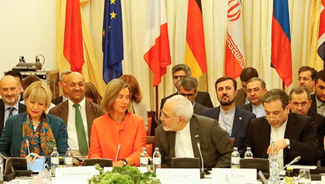 Đại diện ngoại giao châu Âu, Nga, Trung Quốc và Iran họp tại Vienna ngày 6-7-2018. Đại diện ngoại giao châu Âu, Nga, Trung Quốc và Iran họp tại Vienna ngày 6-7-2018.