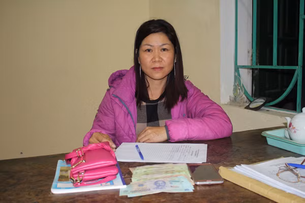 Đối tượng Bùi Thị Dình.