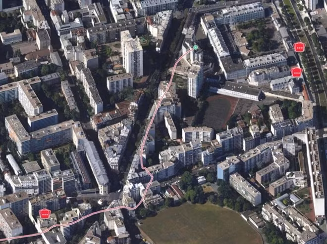Tổng hành dinh Cơ quan Tình báo Pháp DGSE tại Paris.