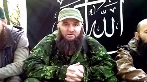 Trùm khủng bố Doku Umarov. Ảnh: AP.
