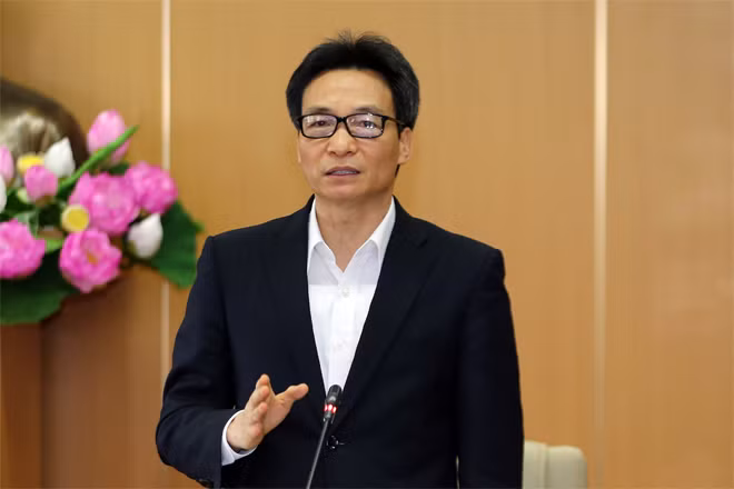Phó Thủ tướng Vũ Đức Đam: Đây là lúc chúng ta tuyệt đối không được chủ quan. Ảnh: VGP/Đình Nam.