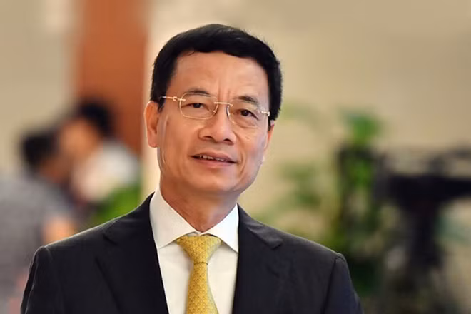 Bộ trưởng Bộ TT&TT Nguyễn Mạnh Hùng.