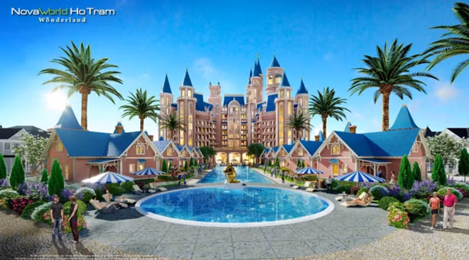 Phân kỳ Wonderland – NovaWorld Ho Tram (Ảnh: Novaland)