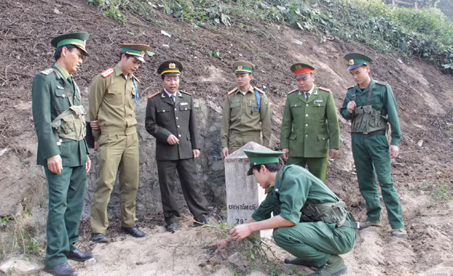 Công an Thanh Hóa phối hợp với lực lượng Bộ đội biên phòng làm tốt công tác bảo vệ an ninh biên giới.