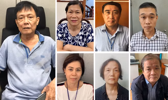 Các đối tượng bị khởi tố, bắt tạm giam. Các đối tượng bị khởi tố, bắt tạm giam.