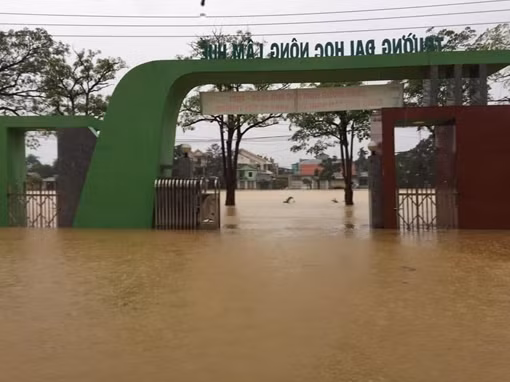 ĐH Huế và ĐH Đà Nẵng được gia hạn thời gian nhập học vì mưa lũ