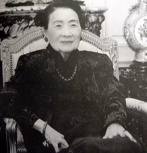 Tống Mỹ Linh lúc 100 tuổi.