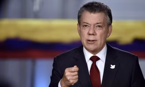 Tổng thống Colombia Juan Manuel Santos.