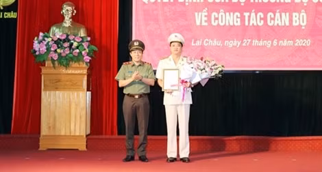 Công bố điều động, bổ nhiệm tân Giám đốc Công an tỉnh Lai Châu, Bắc Kạn